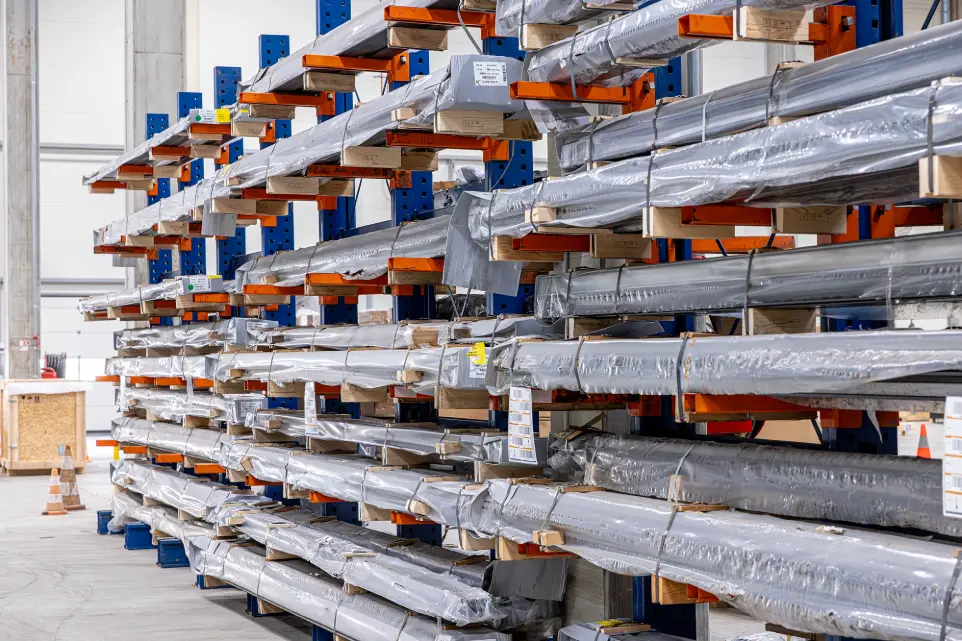 Etagère de stockage grande longueur